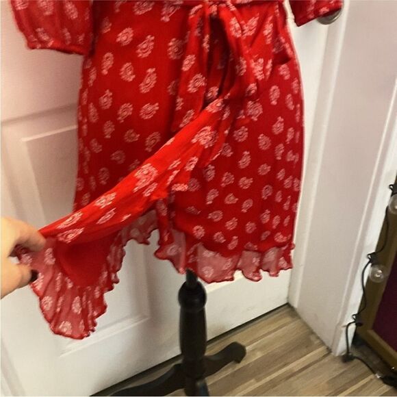 The Kooples XSport viscose wrap dress, US0 - Picture 7 of 16